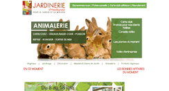 Desktop Screenshot of jardinerie-hesdigneul.fr