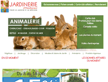 Tablet Screenshot of jardinerie-hesdigneul.fr